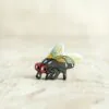 Wooden Caterpillar Toys Fly Wooden Figurine