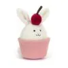 Jellycat Dainty Dessert Bunny Cupcake