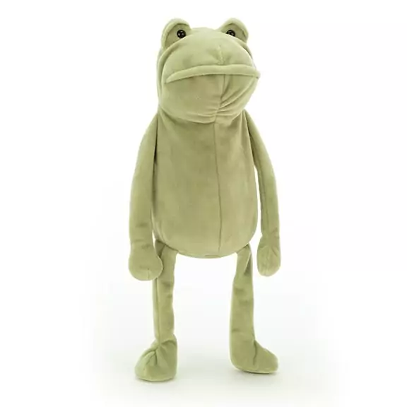 Fergus Frog made by Jellycat