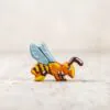 Wooden Caterpillar Toys Bee Wooden Figurine
