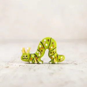 Wooden Caterpillar Toys Caterpillar Wooden Figurine