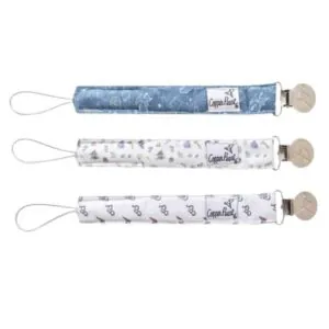 Copper Pearl Wizarding World Binky Clip Set