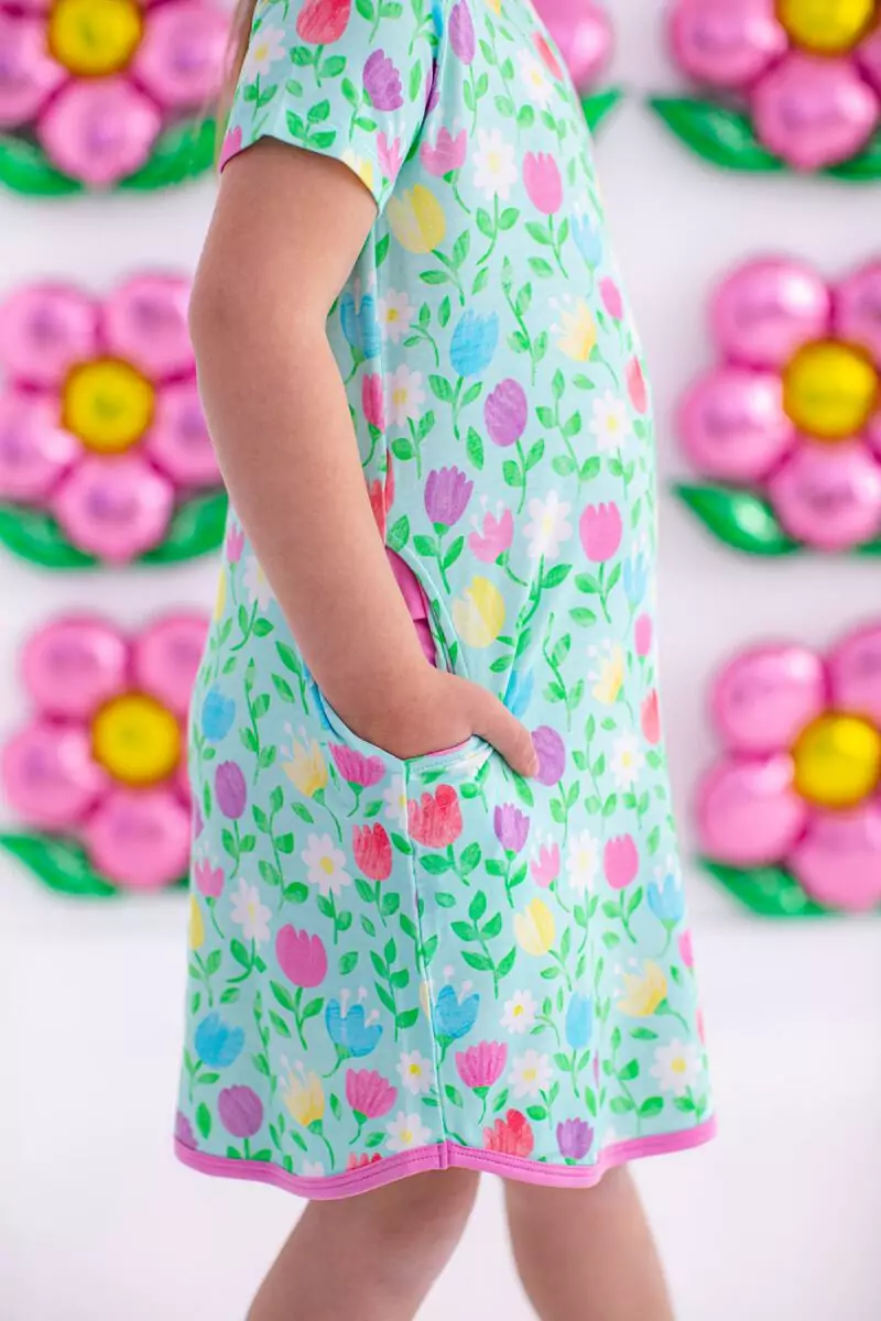 Blossom Bamboo Viscose Birdie Lounge Gown from Birdie Bean