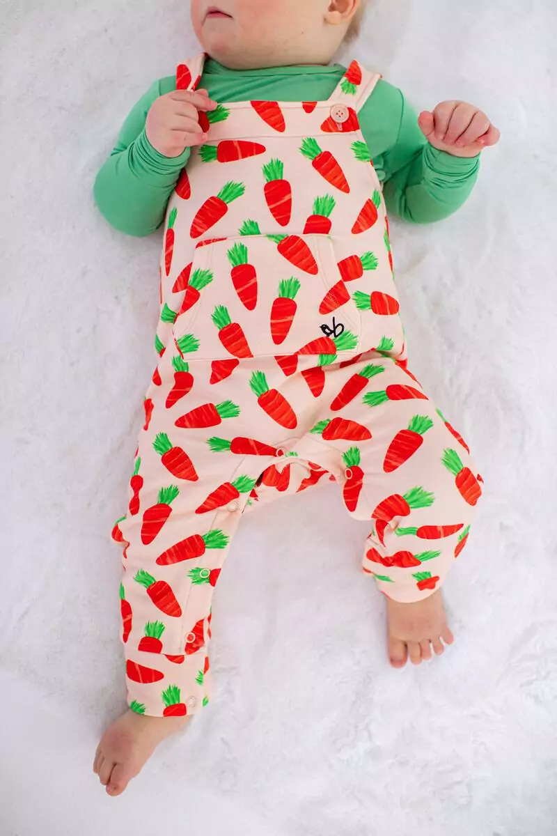 Ezra Bamboo Viscose Overall Set from Birdie Bean
