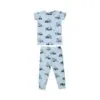 Truck Load of Love Bamboo Viscose Short Sleeve Loungewear Set from Angel Dear
