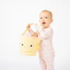 Rope Easter Basket in Yellow Chick from Emerson and Friends