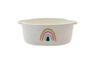Emerson and Friends Rainbow Rope Basket