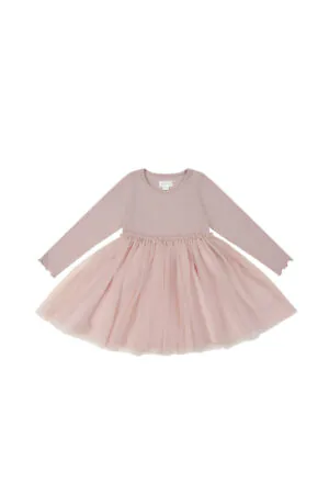 Jamie Kay Anna Tulle Dress in Shell Pink