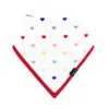 Kyte BABY Bib in Cloud Rainbow Heart