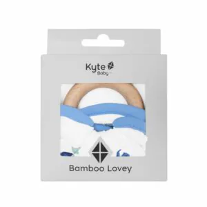 Kyte BABY Lovey in Blueberry with Removable Teething Ring