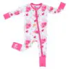 Care Bears Baby Blooms Bamboo Viscose Convertible Romper from Birdie Bean