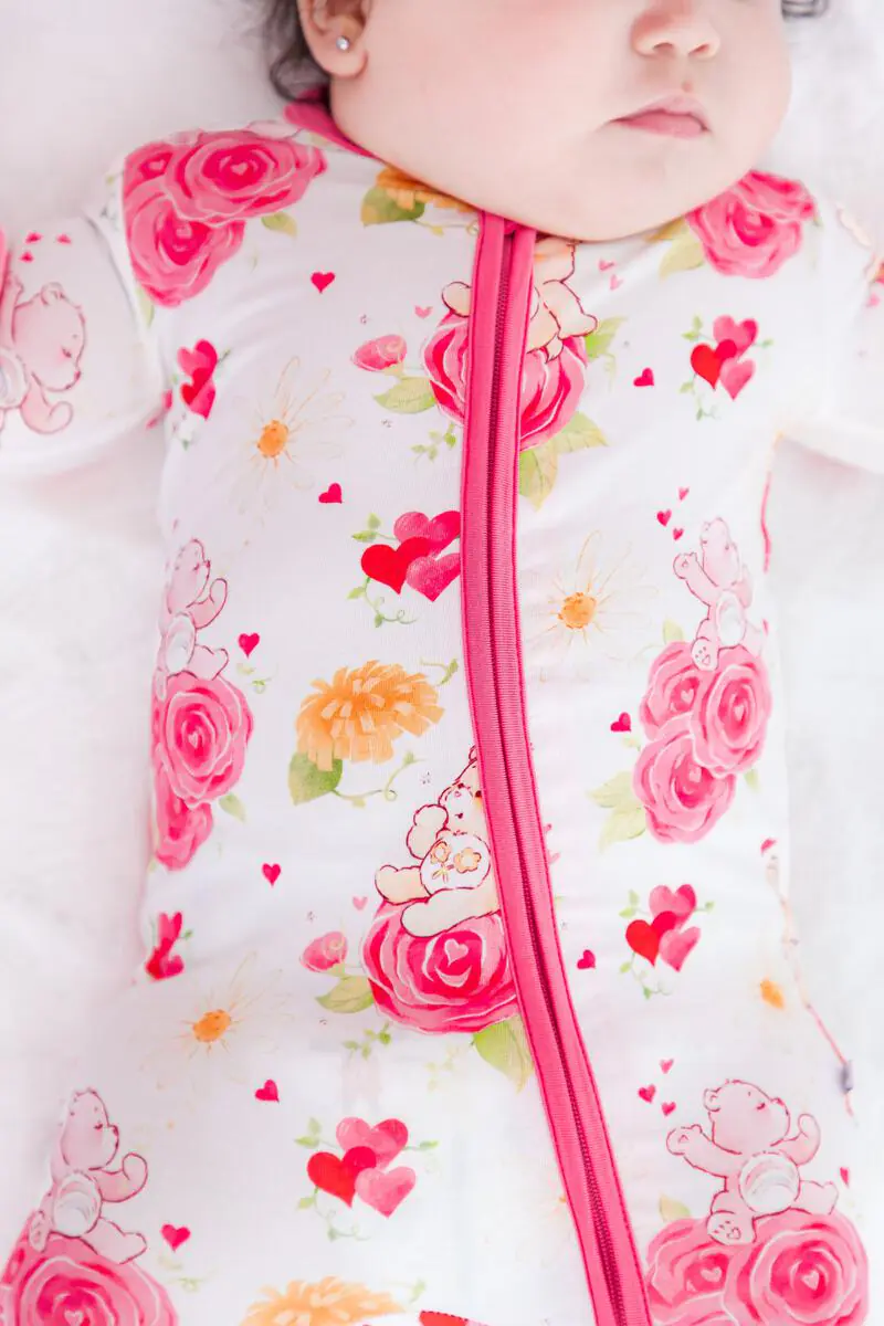 Care Bears Baby Blooms Bamboo Viscose Convertible Romper
