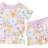 Care Bears Baby Spring Flowers Bamboo Viscose 2-Piece Set from Birdie Bean