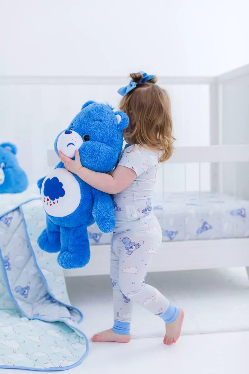 Care Bears Baby Grumpy Bear Bamboo Viscose 2-Piece Pajamas available at Blossom
