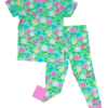 Birdie Bean Blossom Bamboo Visose Two-Piece Pajamas - FINAL SALE