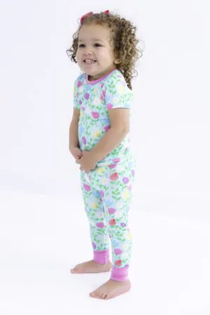 Birdie Bean Blossom Bamboo Visose Two-Piece Pajamas - FINAL SALE