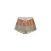 Rylee + Cru Swim Trunk in Color Block