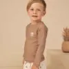 Rash Guard in Clay from Rylee + Cru