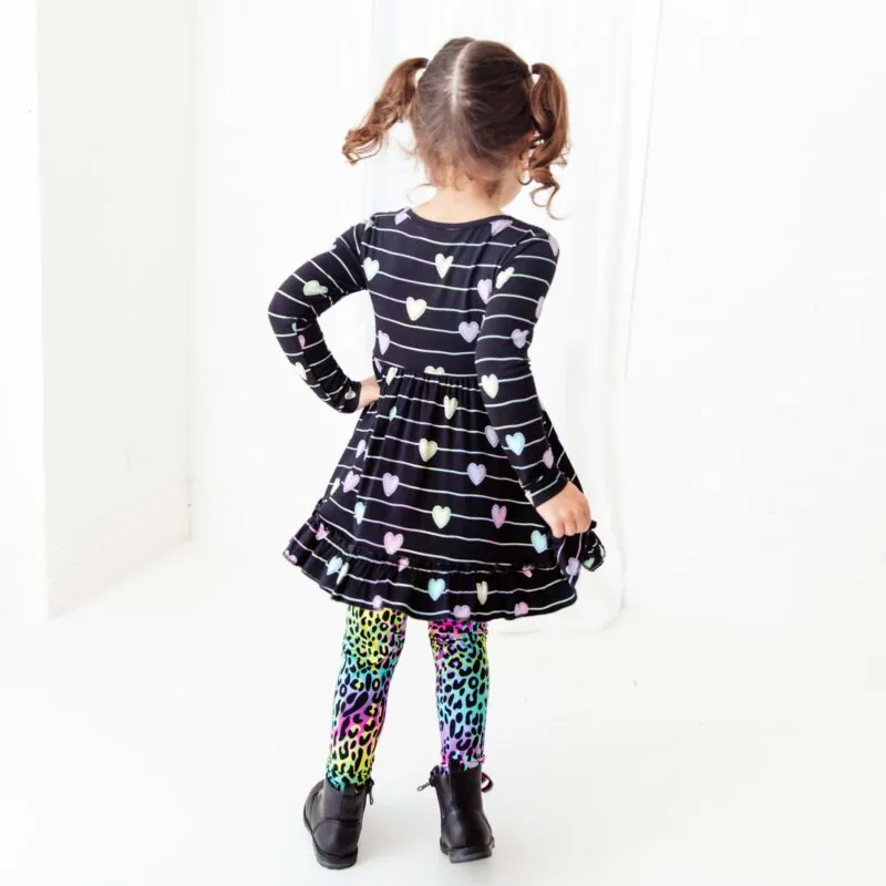Radiant Beats Ruffle Tunic and Pants Set