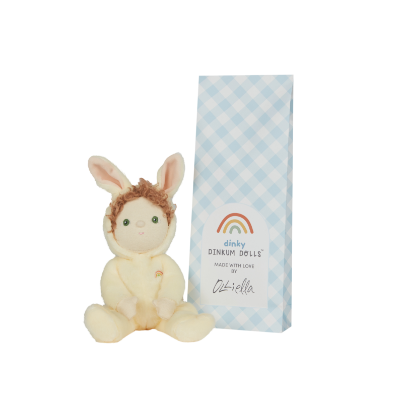 Dinky Dinkums Fluffle Family Babbit Bunny from Olli Ella