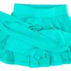 Birdie Bean Seafoam Bamboo Viscose Pleated Skort