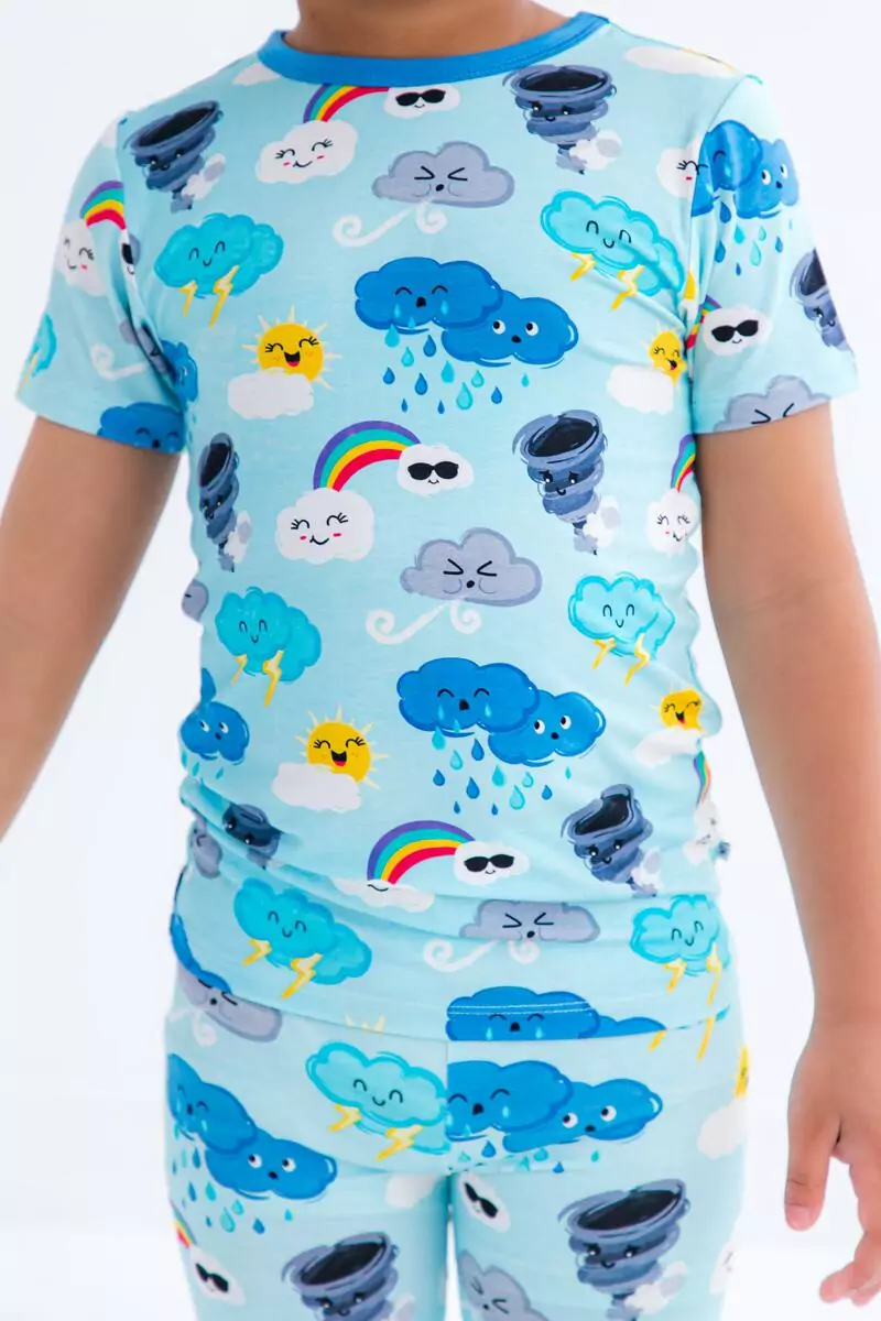Birdie Bean Skyler Bamboo Viscose Two-Piece Pajamas