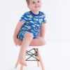 Birdie Bean Apollo Bamboo Viscose Two-Piece Short Sleeve Pajamas