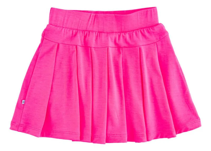 Tulip Bamboo Viscose Pleated Skort from Birdie Bean