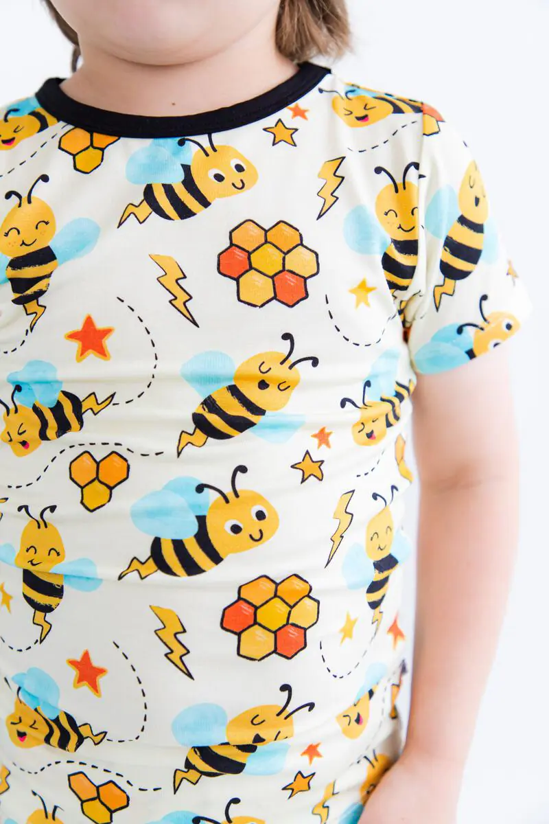 Oakley Bamboo Viscose Two-Piece Pajamas from Birdie Bean