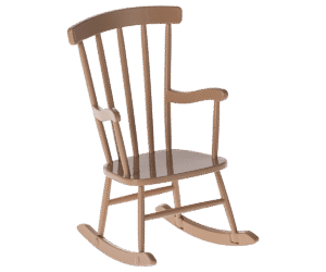 Maileg Rocking Chair for Mouse in Dark powder
