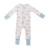 Bikes in Pink Bamboo Viscose Romper from Angel Dear