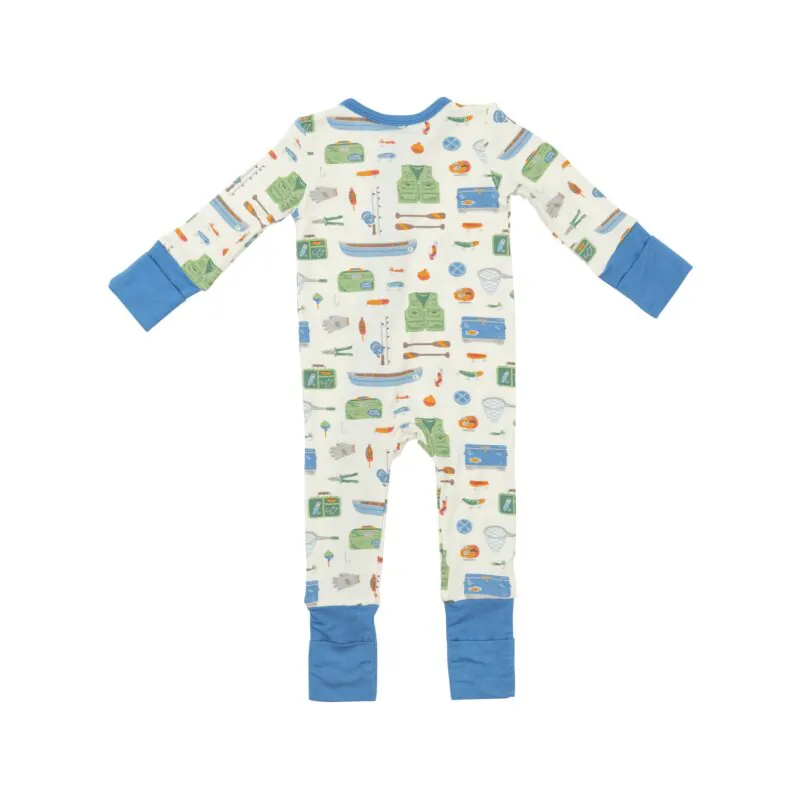 Fishing Tools Bamboo Viscose Romper