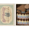 Sleepy Wakey Baby Mouse in Matchbox in Blue from Maileg
