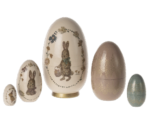Maileg Easter Babushka Egg 5 piece set