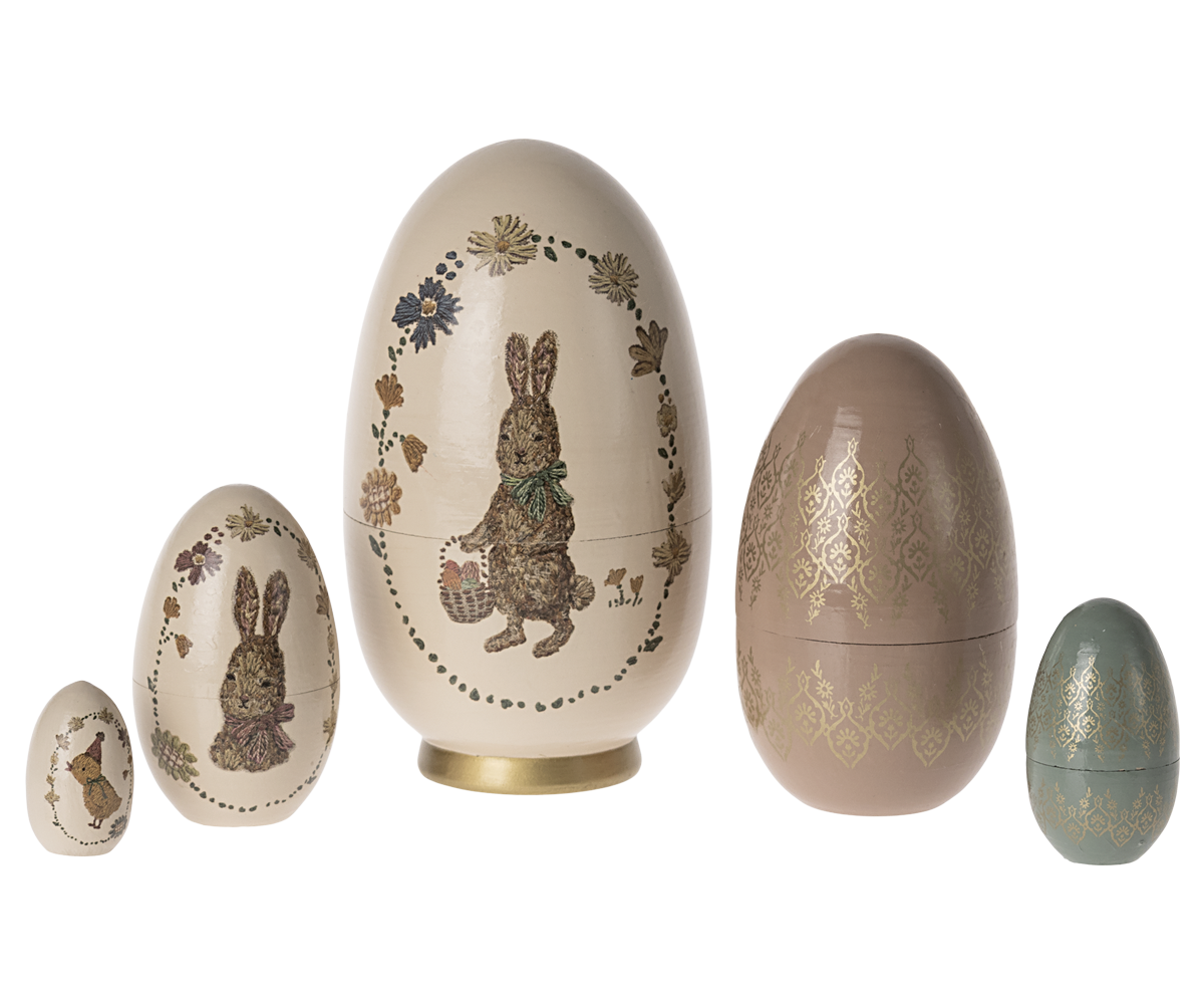 Maileg Easter Babushka Egg 5 piece set