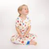 BBQ Buddies Bamboo Viscose Short Sleeve Lounge Wear Set from Angel Dear