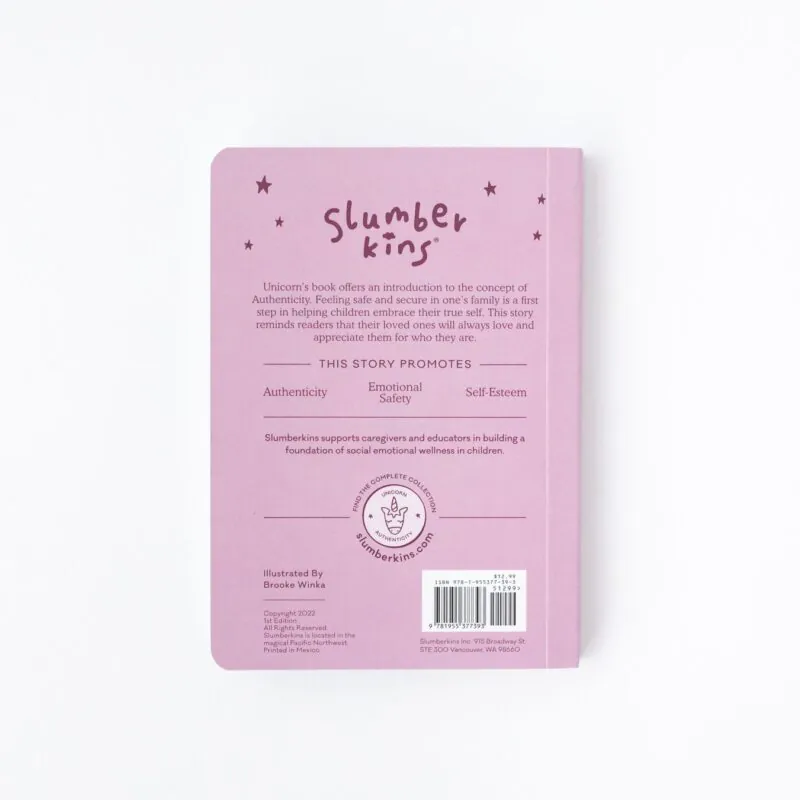 Unicorn Let Your Light Shine Board Book made by Slumberkins