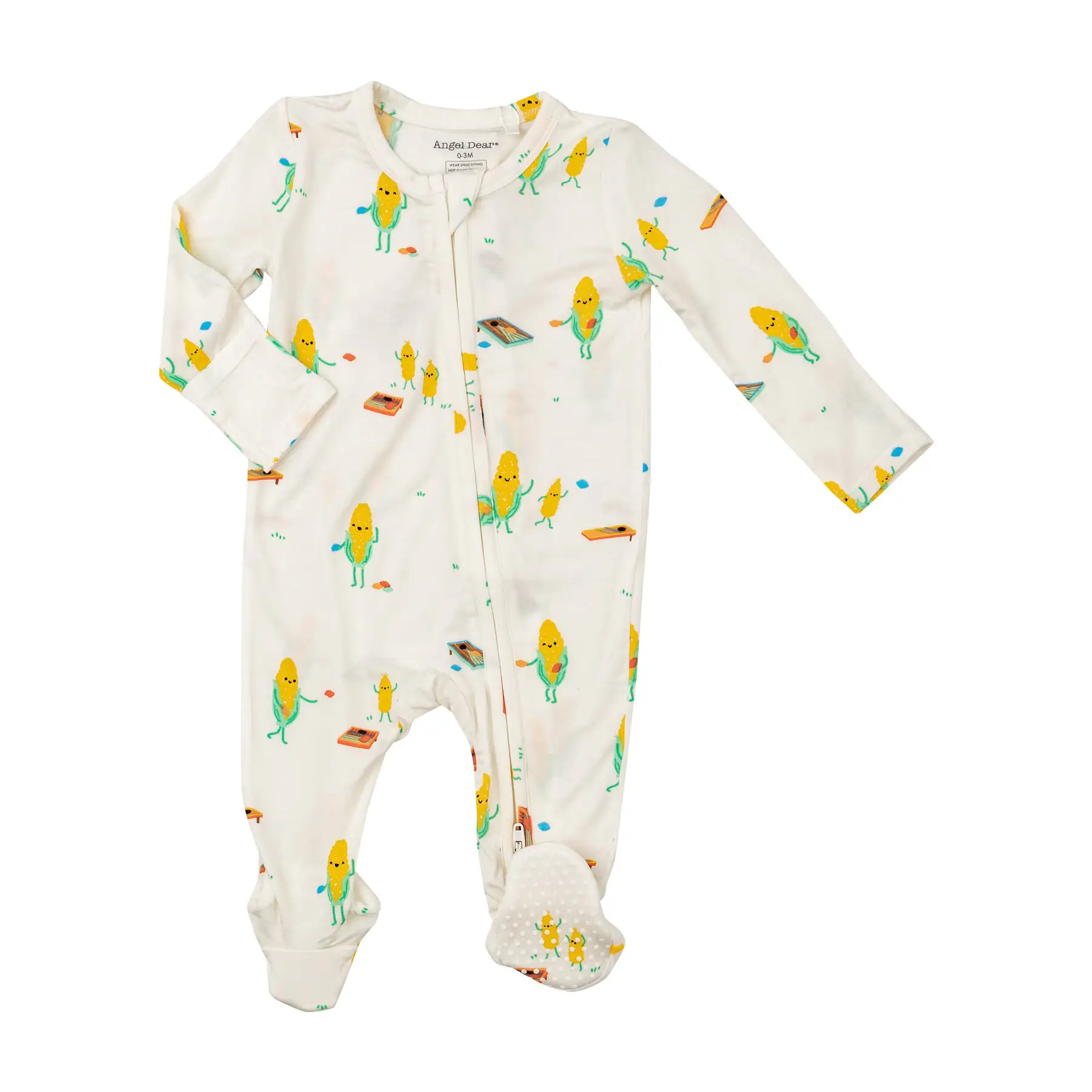Angel Dear Cornhole Bamboo Viscose Footie