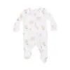 Angel Dear Elephant And Bunny Ballerinas Bamboo Viscose Ruffle Back Footie