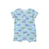 Angel Dear Vintage Planes Muslin Henley Shortall