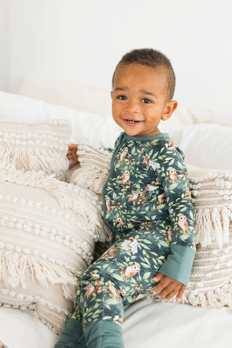 Night Owl Zip Romper from Kindthing