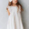 Organic Cotton Gabrielle Dress in Fifi Lilac  from Jamie Kay