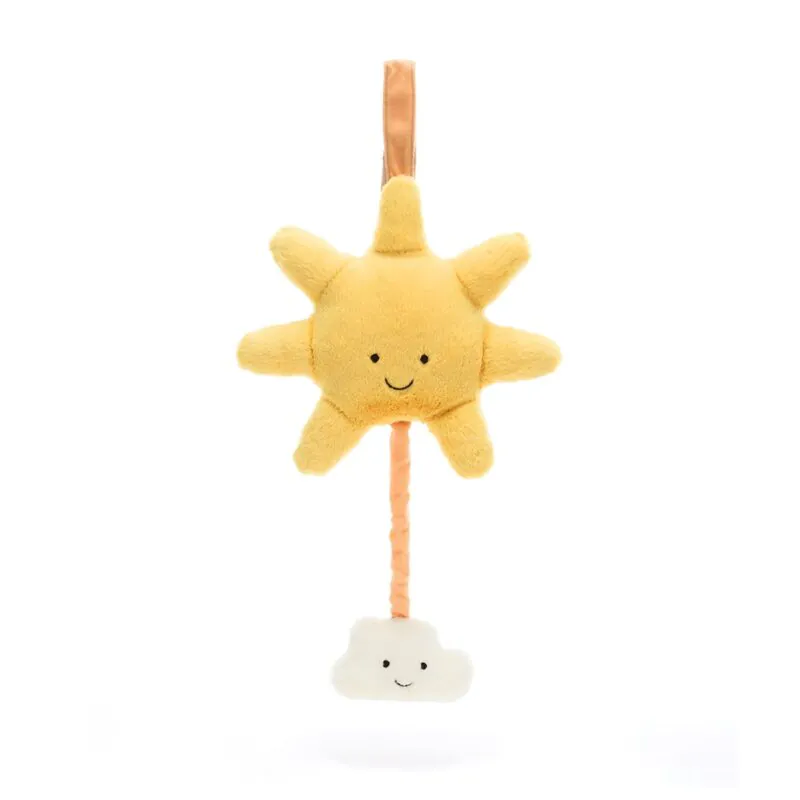 Amuseable Sun Musical Pull Toy from Jellycat