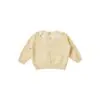 Petal Knit Sweater in Lemon from Quincy Mae