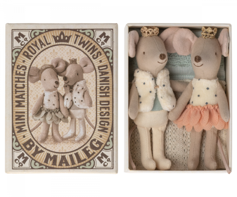 Royal Twins Mice Little Sister and Brother from Maileg