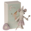 Maileg Tooth Fairy Mouse Little Sister in Matchbox