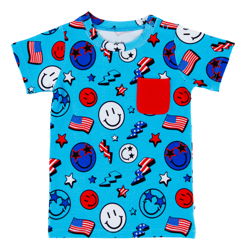 Ford Bamboo/Cotton Pocket T-Shirt from Birdie Bean