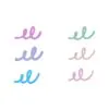Silver Linings Outline Markers Set of 6 from OOLY