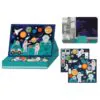 Outer Space Magnetic Play Scene made by Petit Collage