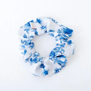 Dreamiere Something Blue Bamboo Viscose Scrunchie